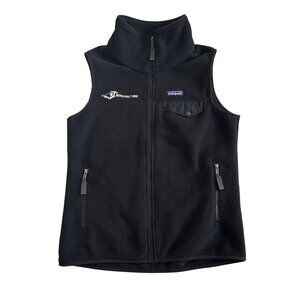Patagonia Men's Black Fleece Vest - Zip Front